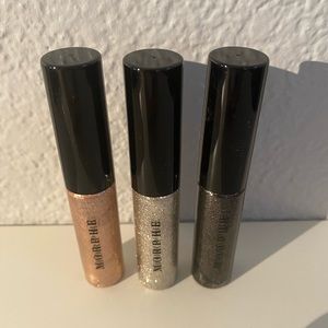 Morphe Metallic Eyeshadow Trio 2.2ml bundle